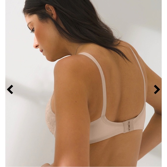 Soma EMBRACEABLE Signature Lace Perfect Coverage Bra Rose 36DD - Picture 6 of 6